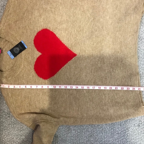 Vince Camuto Heart Sweater - Picture 6 of 7
